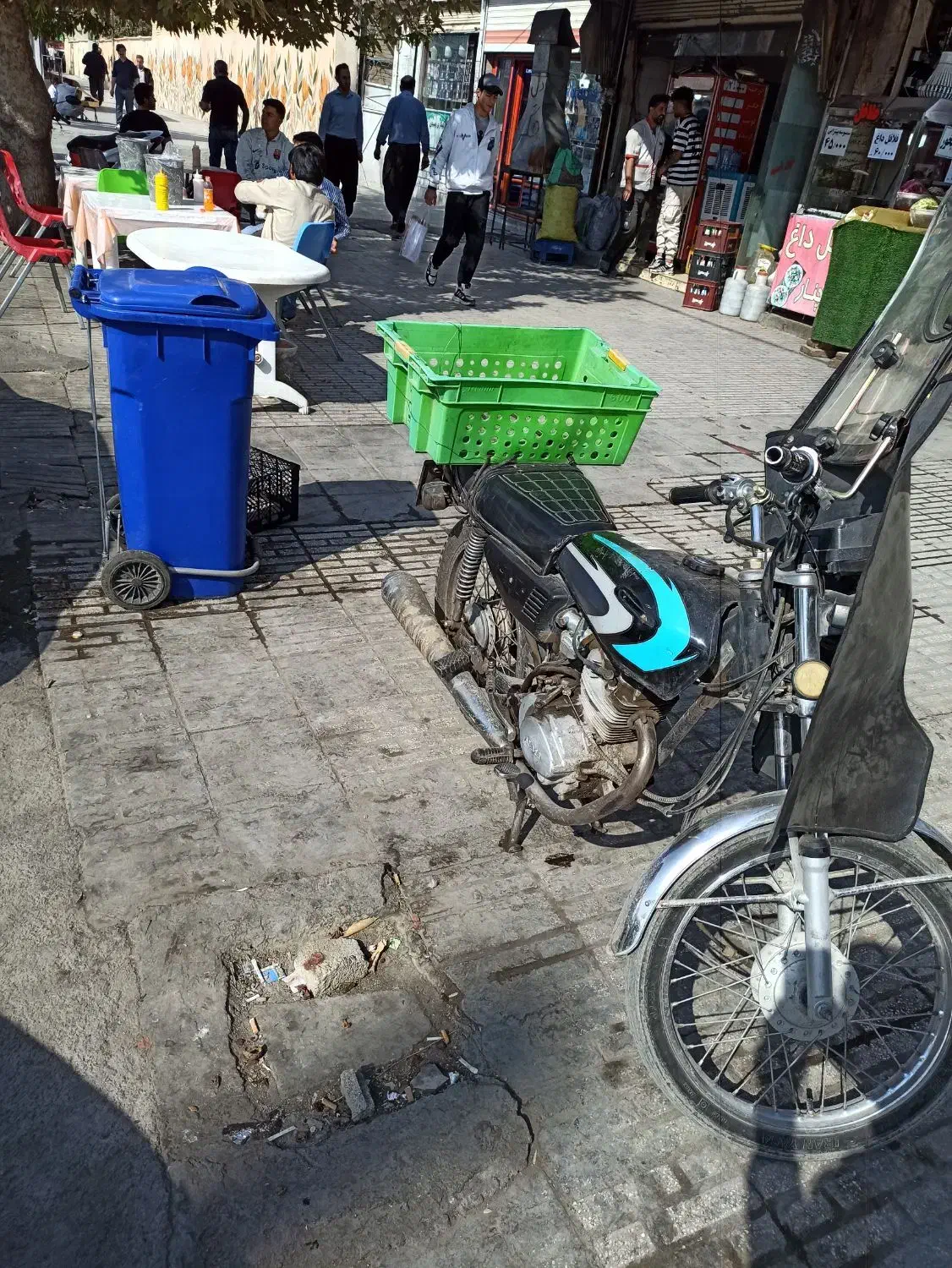 موتور 125|موتورسیکلت|کرمانشاه, |دیوار