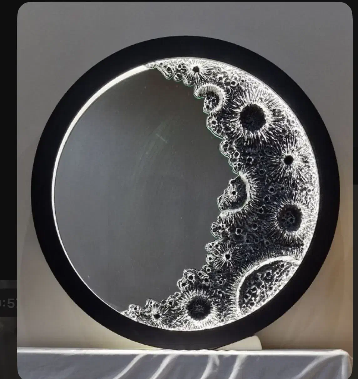 تابلو ماه پتینه ساعت و ایینه|ساعت دیواری و تزئینی|شیراز, نصر|دیوار