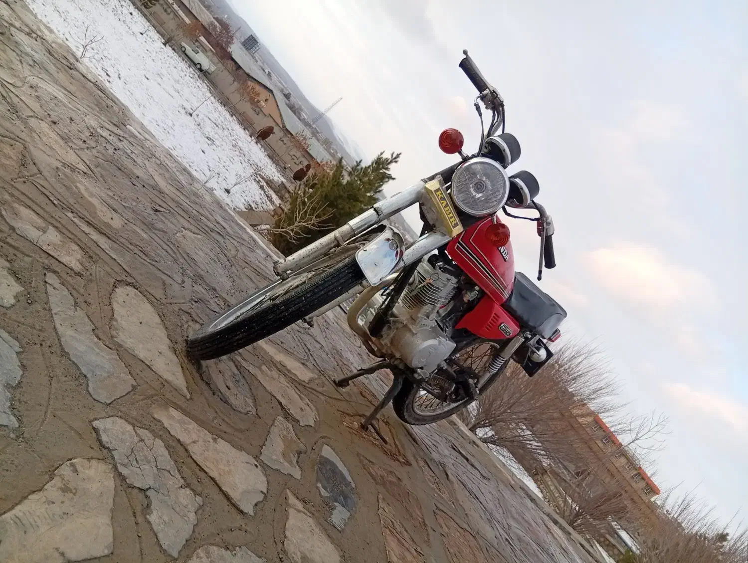 موتور چراغ گرد|موتورسیکلت|بوکان, |دیوار