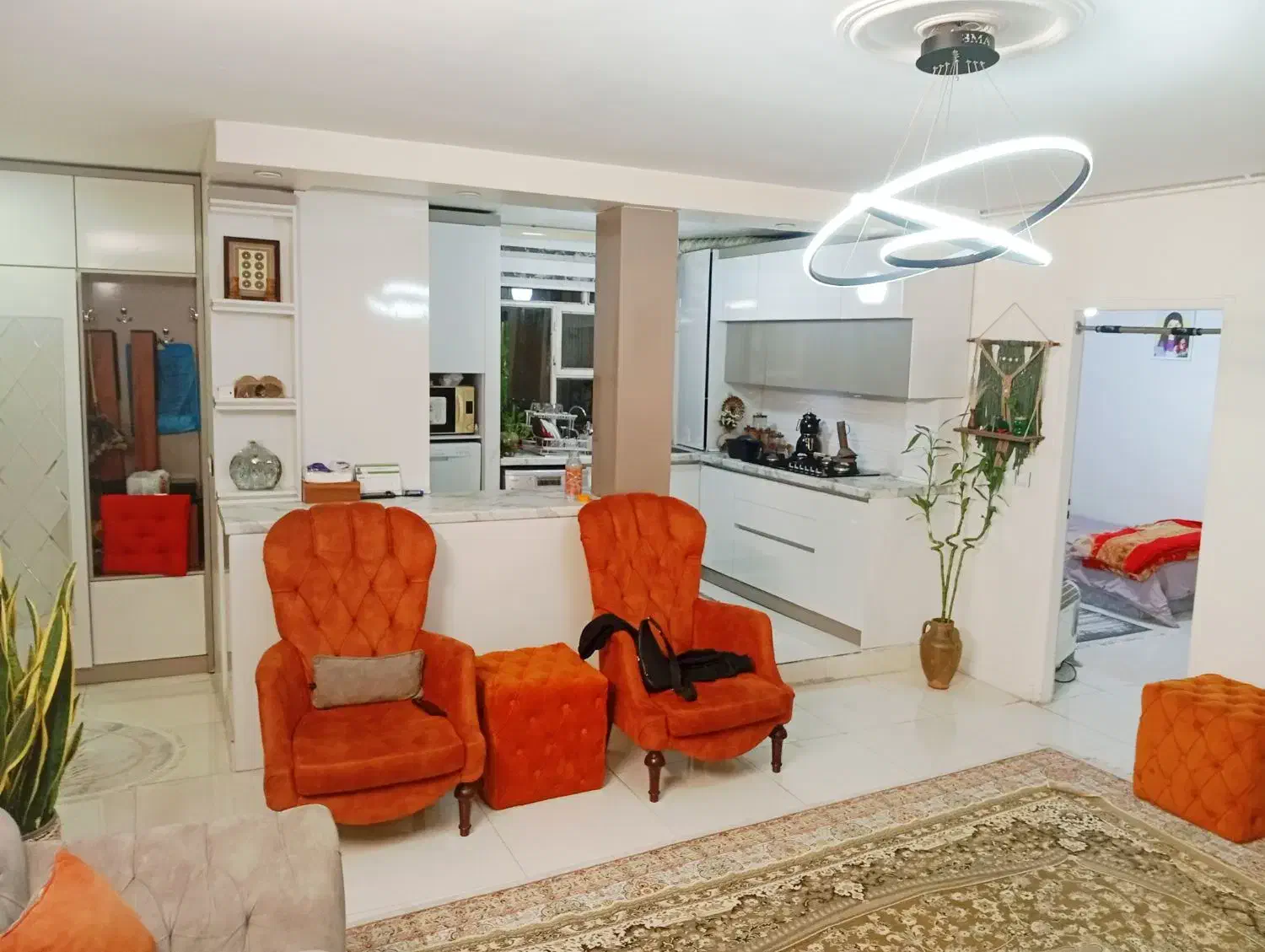 ۶۲ متر / پارکینگ سندی / فول بازسازی / طلا|فروش آپارتمان|تهران, دولاب|دیوار