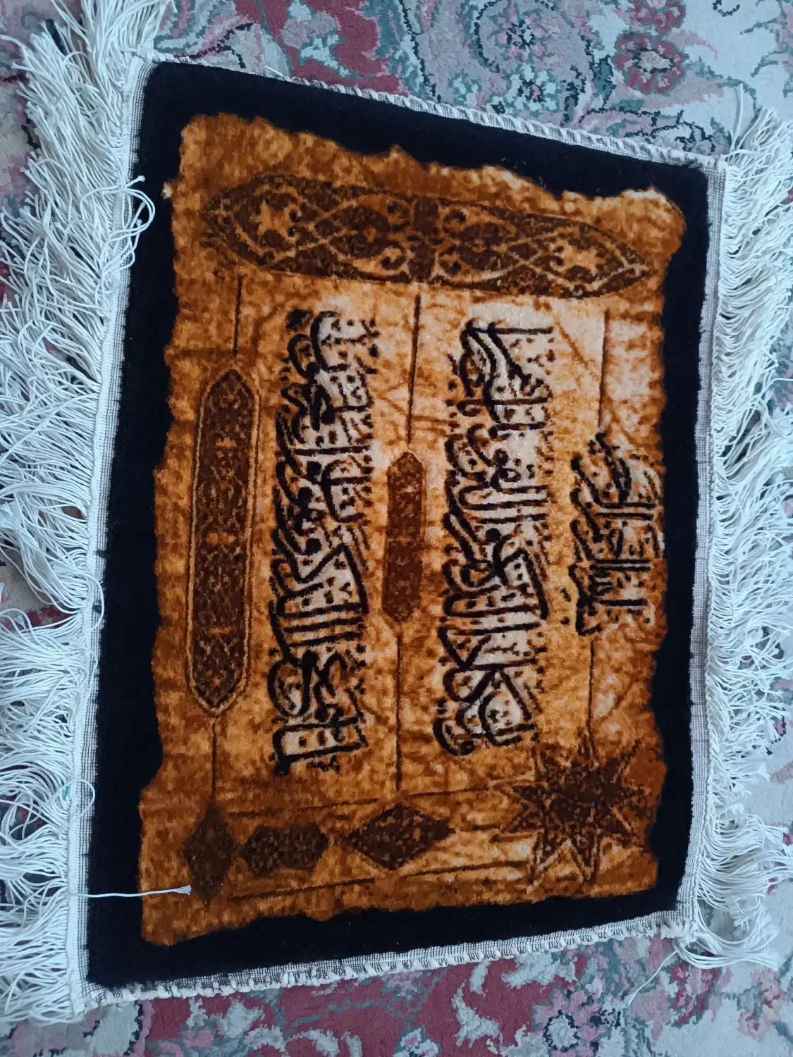 تابلو فرش دست بافت|تابلو فرش|مشهد, طبرسی شمالی|دیوار