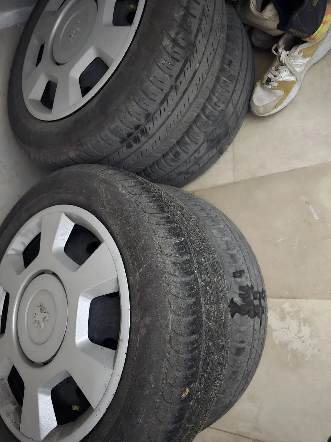 رینگ با لاستیک تیوفایو|قطعات یدکی و لوازم جانبی|قیدار, |دیوار