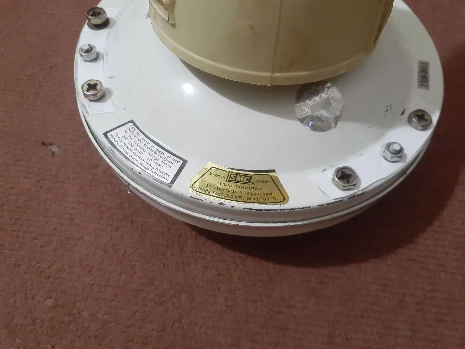 پنکه سقفی smc|پنکه و تصفیه‌کنندهٔ هوا|اهواز, نادری|دیوار