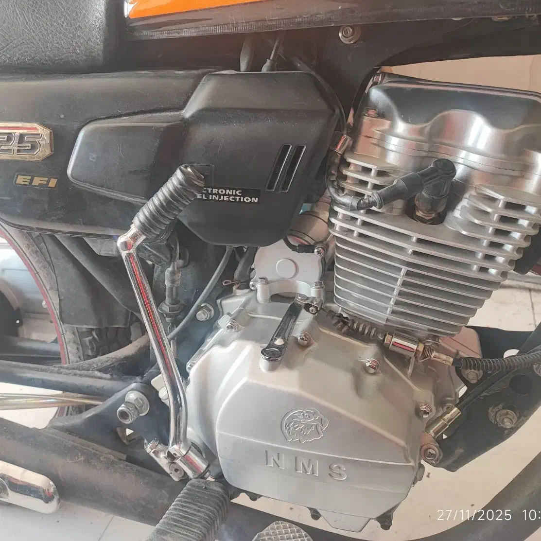 موتور احسان 125 استارتی درحد|موتورسیکلت|شیراز, گویم|دیوار