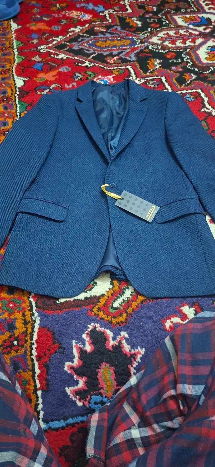 کت سرمه ای سایز ۴۴|لباس|تبریز, |دیوار