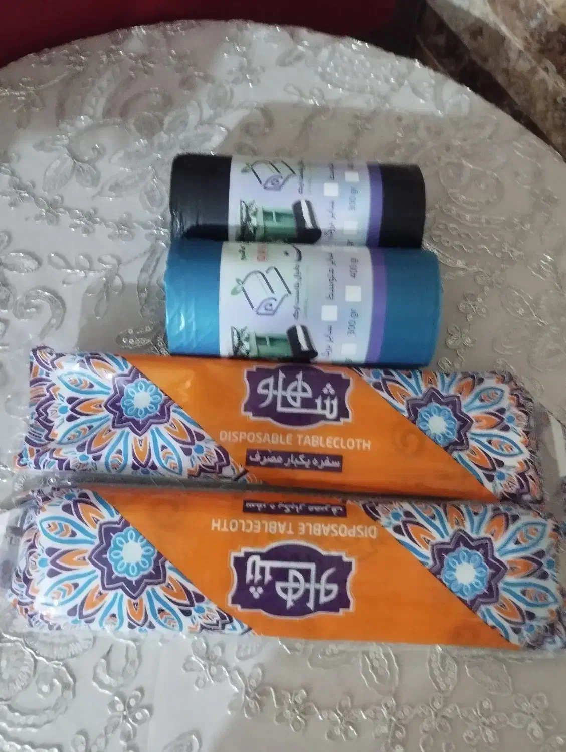 سفره یک بار مصرف|ظروف نگهدارنده، پلاستیکی، یکبارمصرف|محمدیه-قزوین, |دیوار