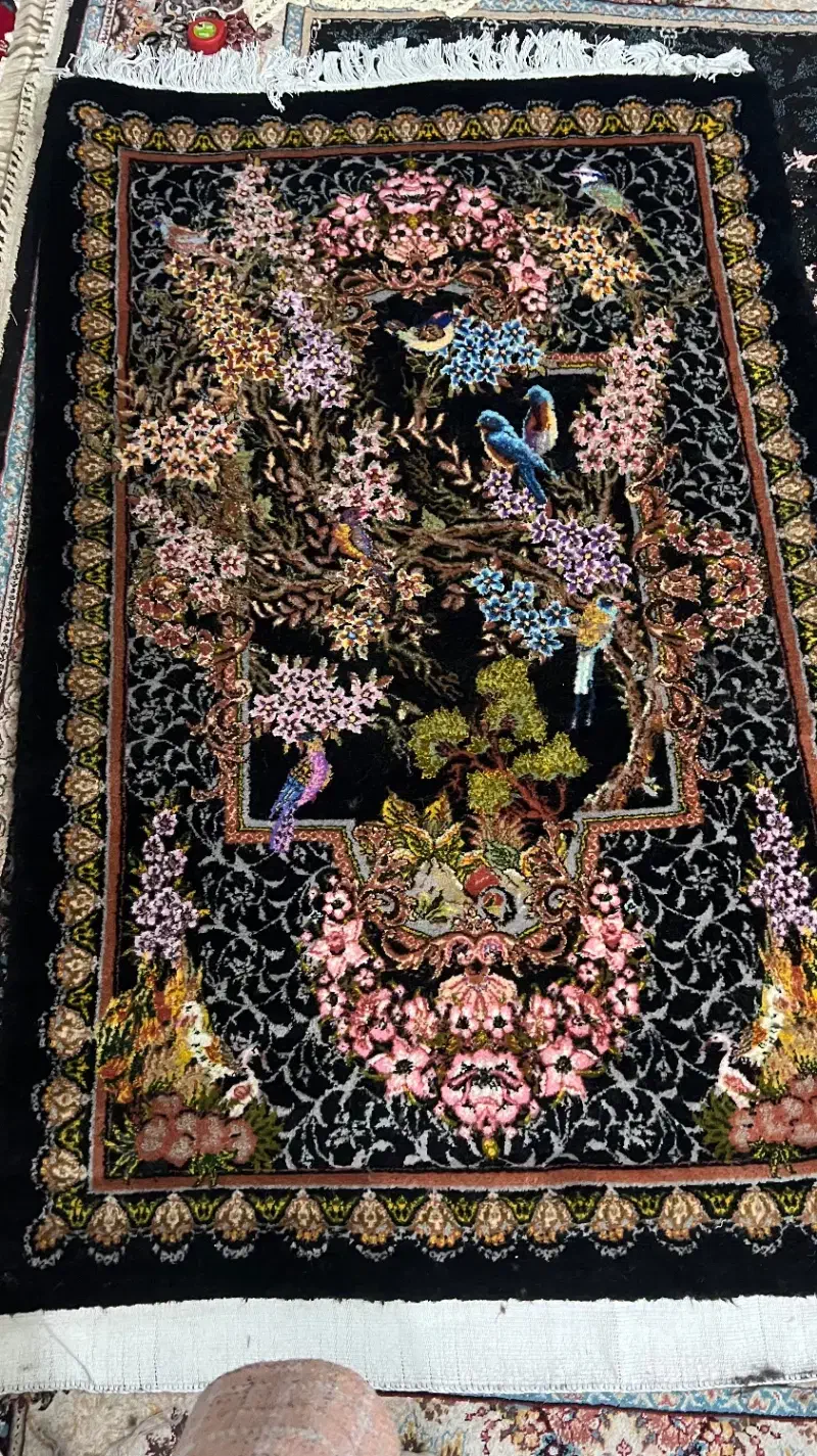 فرش دستباف زرچارک|فرش|قم, شهید صیاد شیرازی|دیوار