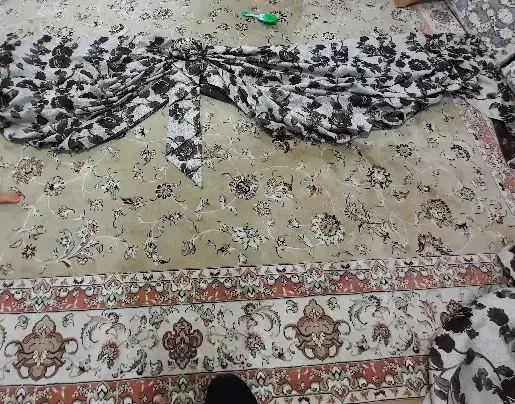 پرده نو|پرده، رانر، رومیزی|هلالی, |دیوار