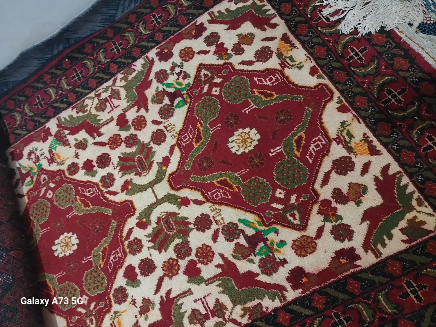 قالیچه دست بافت|فرش|تربت‌حیدریه, مورشک|دیوار