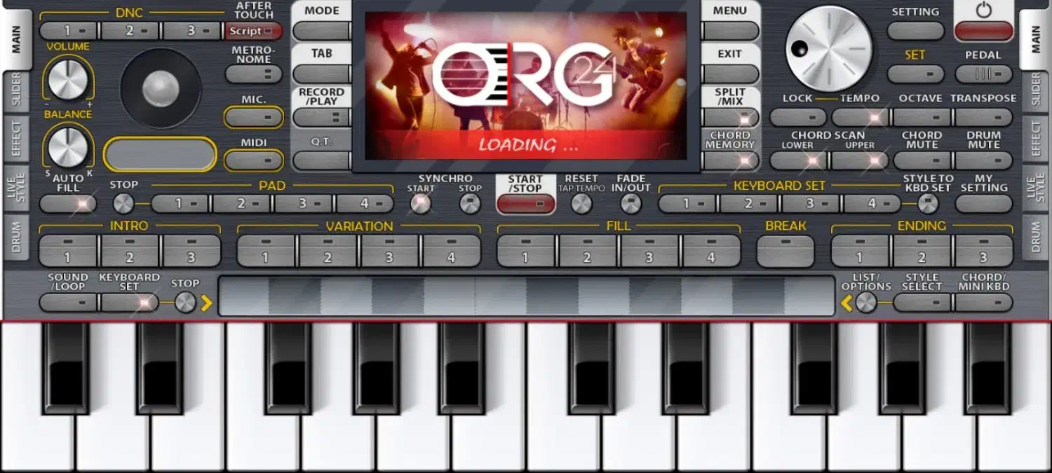 ست صدا و ریتم ارگ  گوشی اندروید|پیانو، کیبورد، آکاردئون|بوشهر, |دیوار