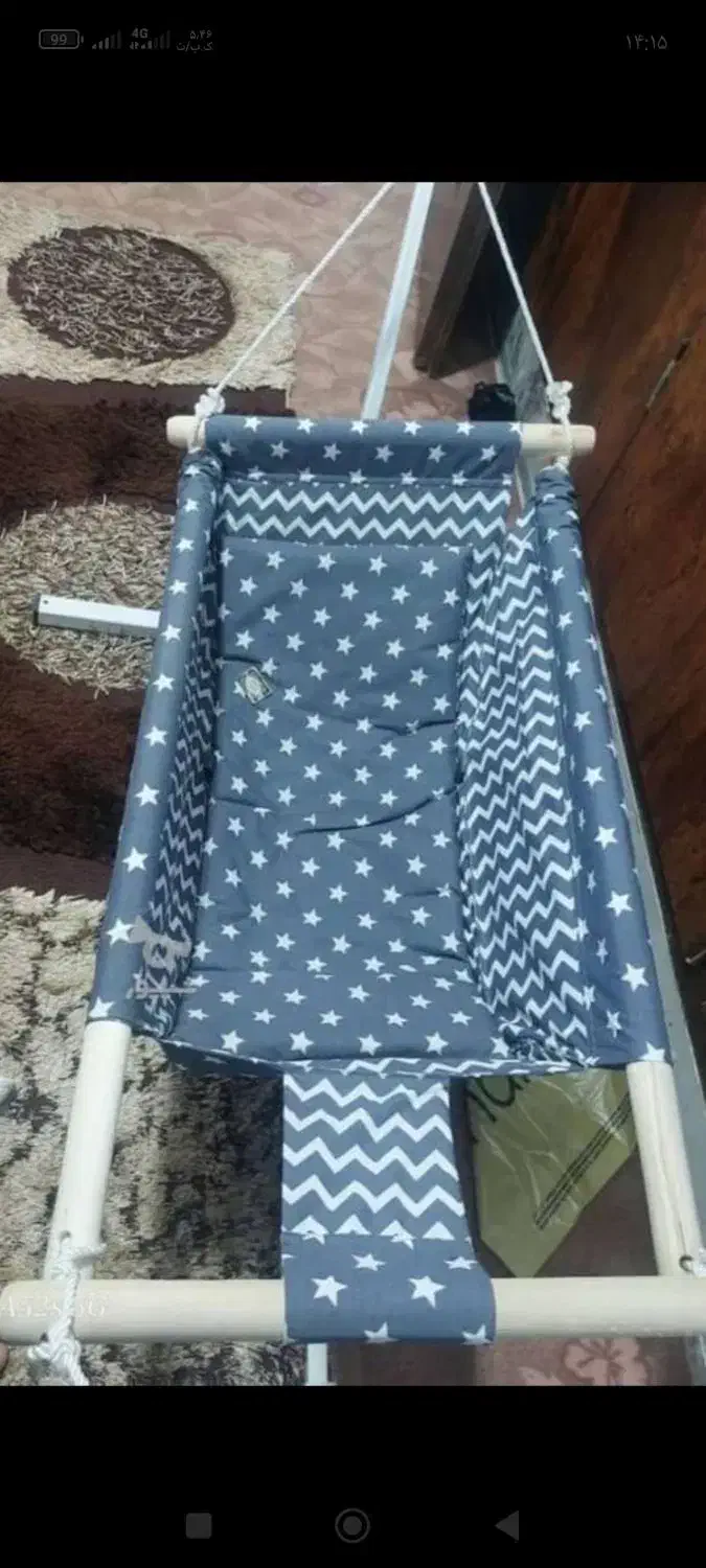 گهواره در حد نو|اسباب و اثاث بچه|امیدیه, |دیوار