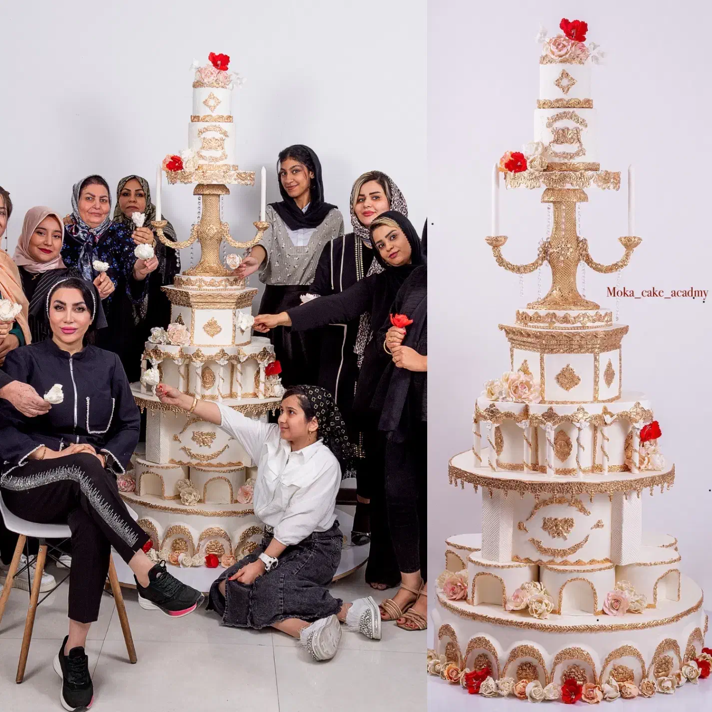آموزش و سفارش مجلل ترین کیک های خامه ای و عروسی|خدمات آموزشی|اهواز, پادادشهر|دیوار