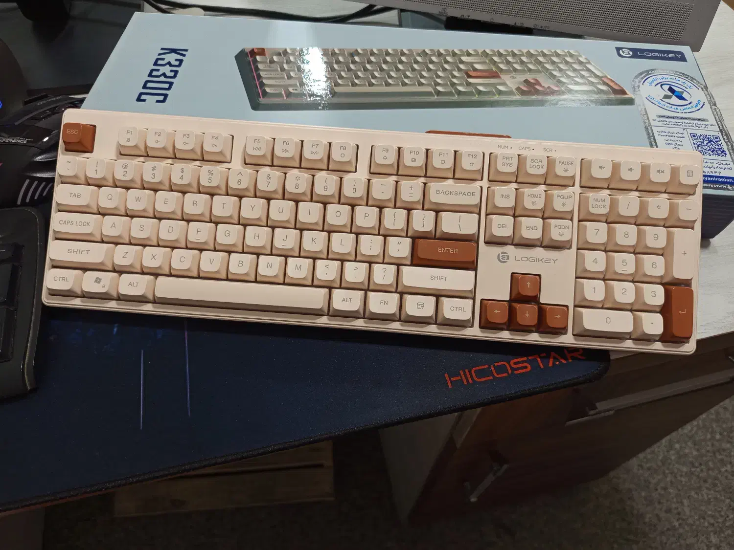 کیبورد گیمینگ لاجی کی K330C|قطعات و لوازم جانبی رایانه|ارومیه, |دیوار