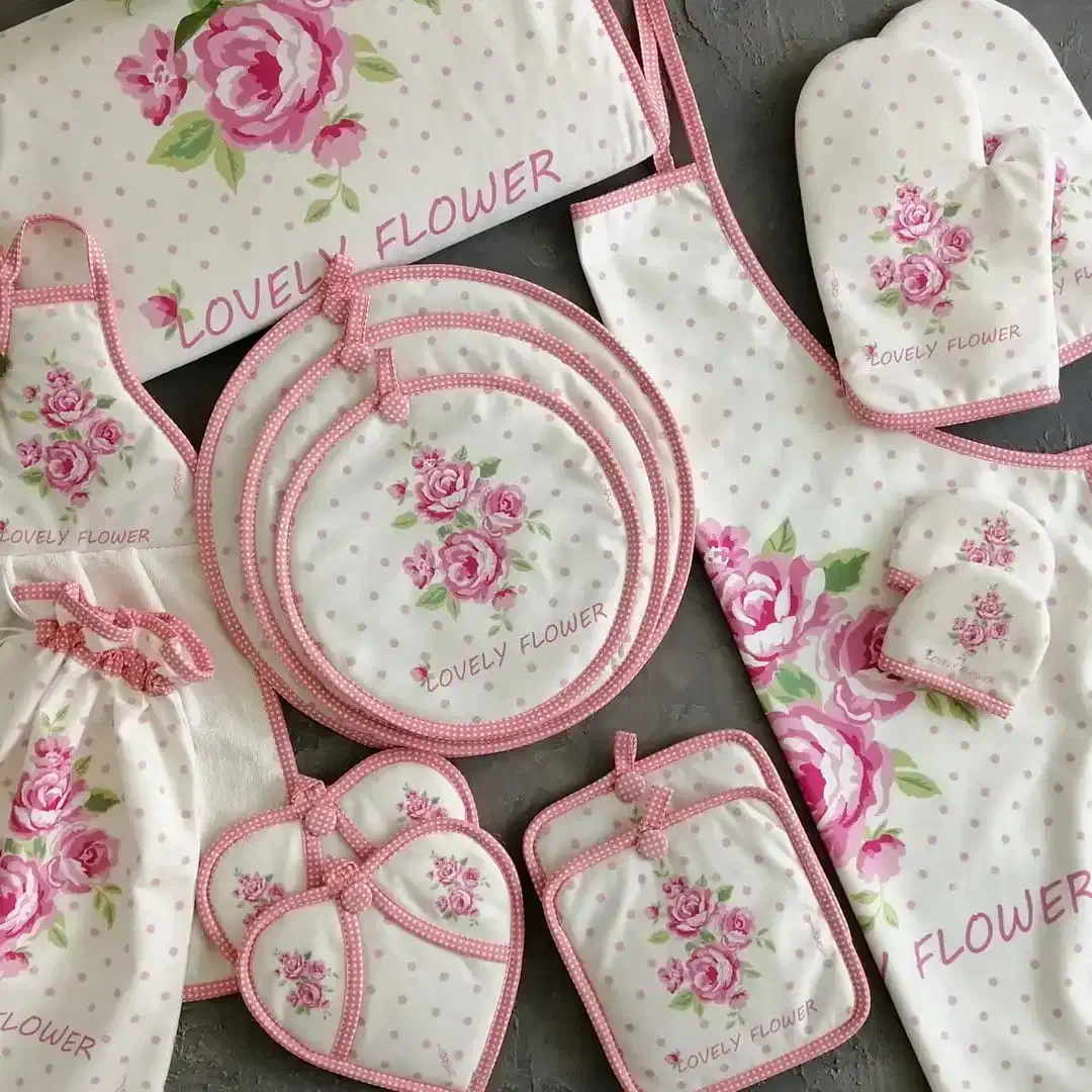 عمده و تک سرویس دمکنی پیشبندو...|سفره، حوله، دستمال آشپزخانه|مسجد سلیمان, |دیوار