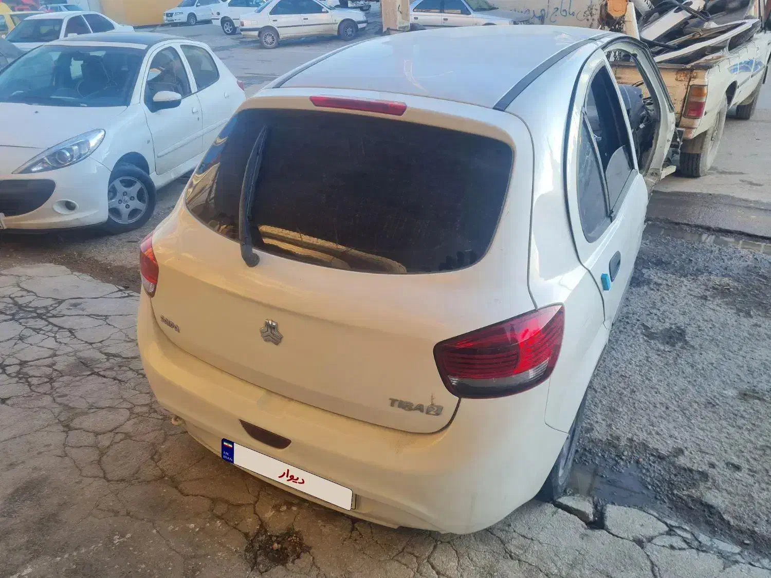 تیبا ۲ مدل ۹۶ تصادفی|خودرو سواری و وانت|سرپل ذهاب, |دیوار