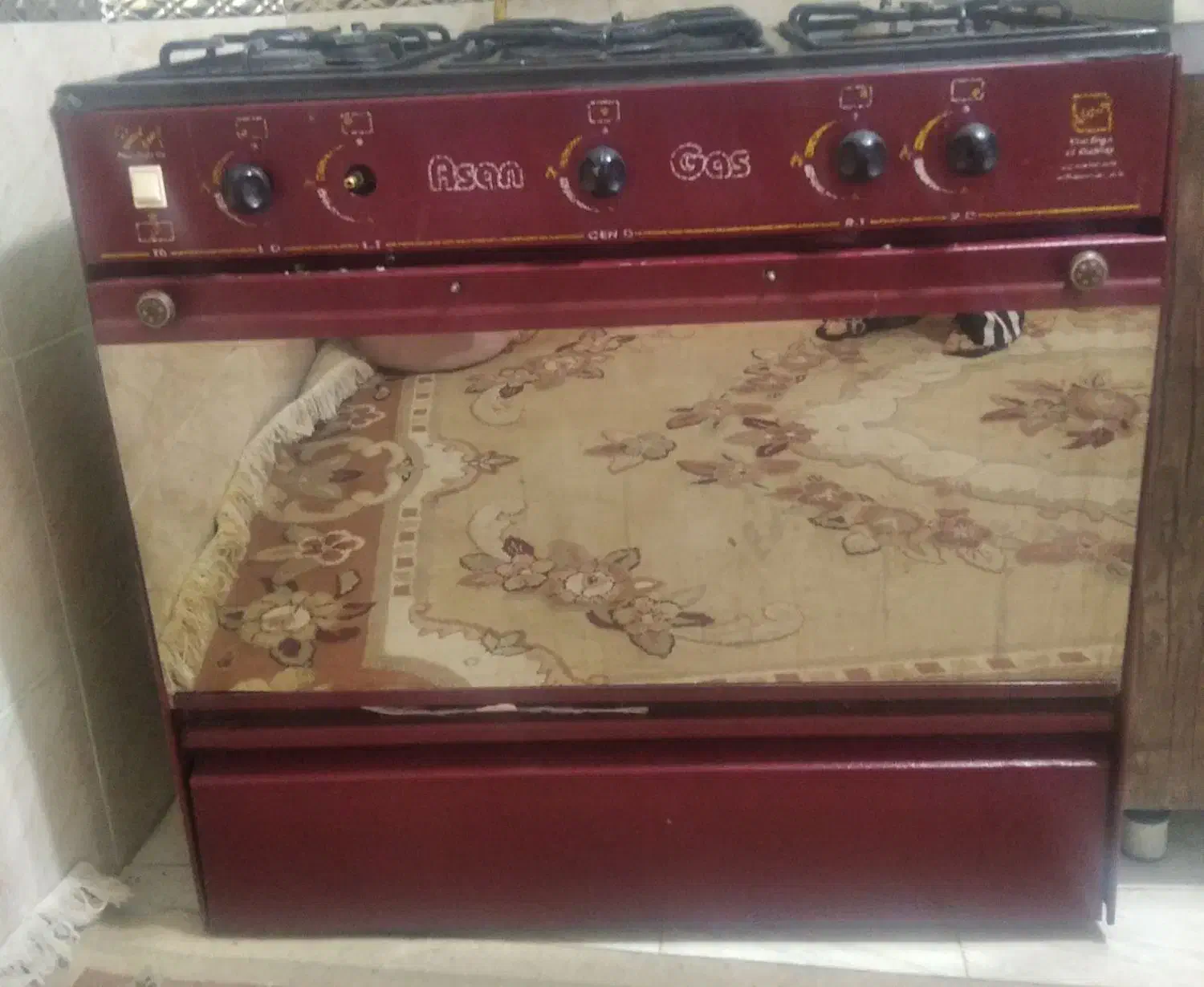 اجاق گاز پنج شعله|اجاق گاز و لوازم برقی پخت‌وپز|نورآباد, |دیوار