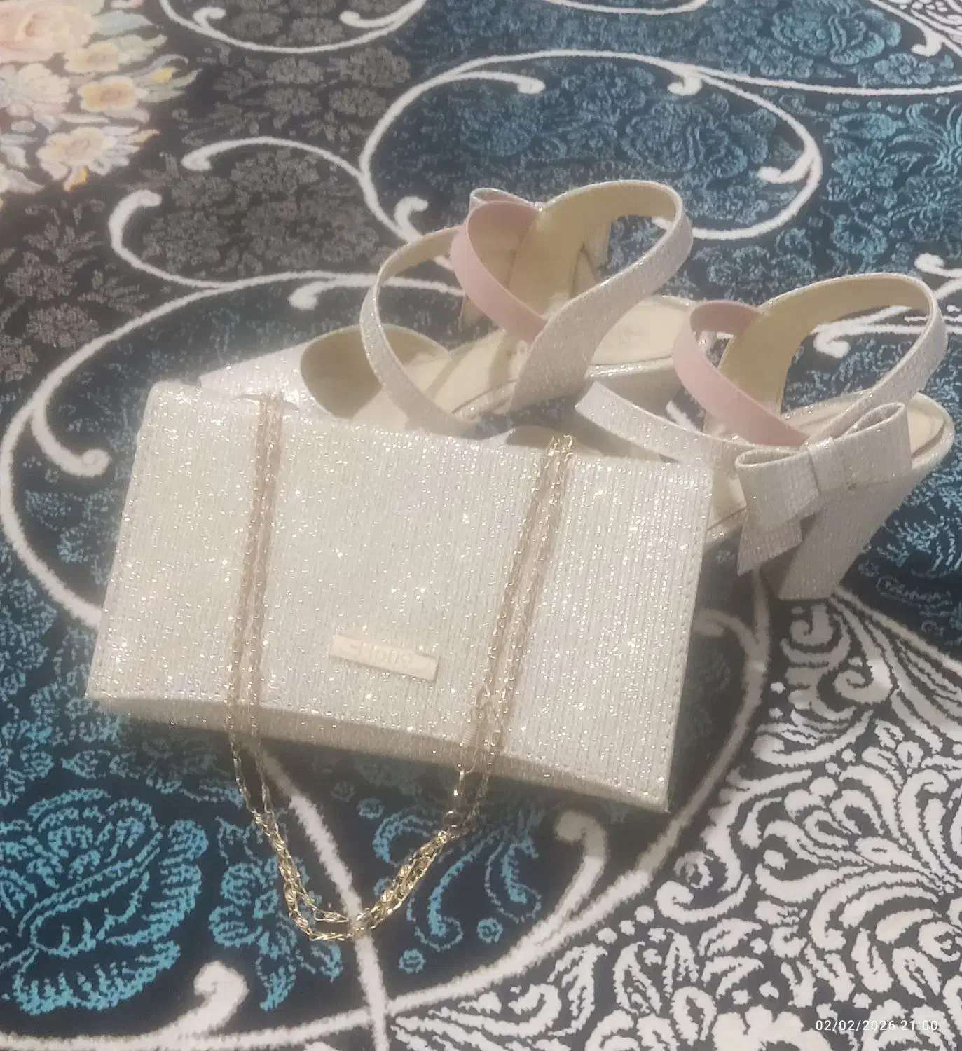 کیف کفش ست عروس|کیف، کفش، کمربند|بروجرد, |دیوار