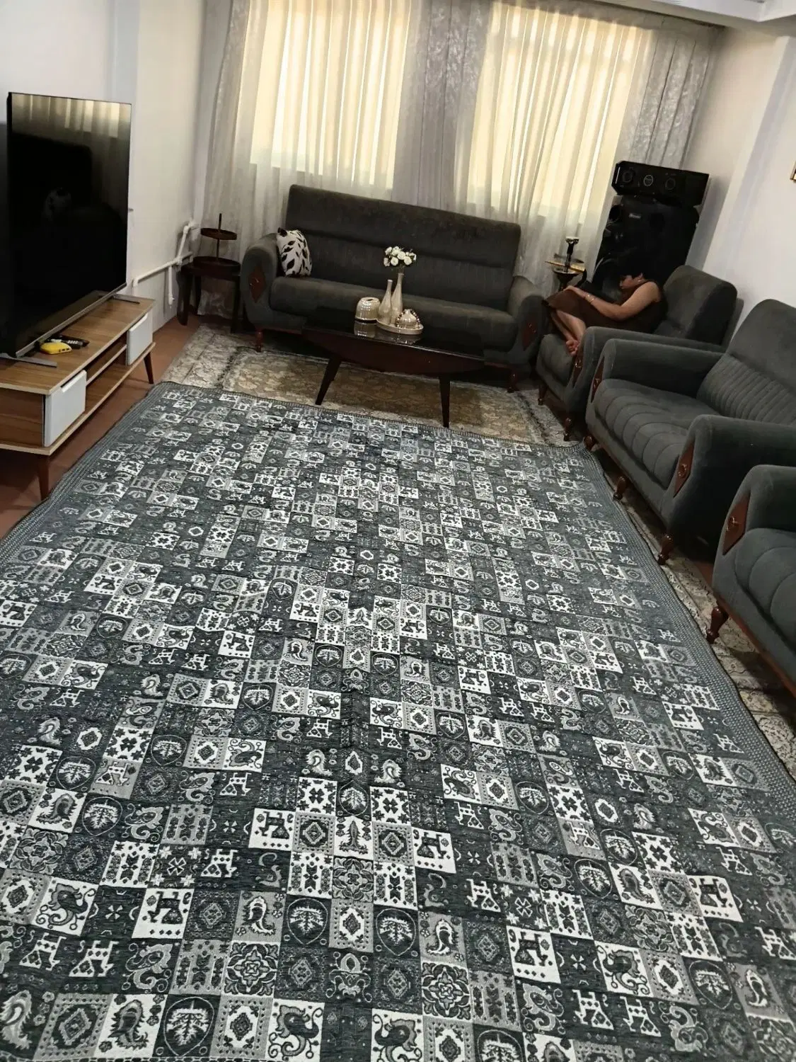 فرش|روفرشی|بهارستان, |دیوار