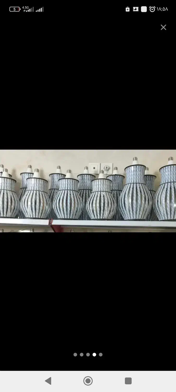 لامپ ال ای دی دست ساز (نیازی)|لامپ و چراغ|خرمآباد, |دیوار