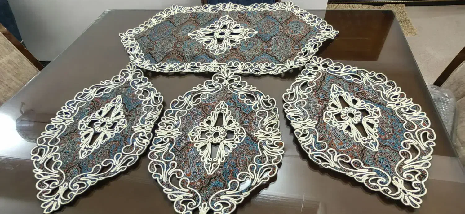 رومیزی|پرده، رانر، رومیزی|قم, شاه سید علی|دیوار