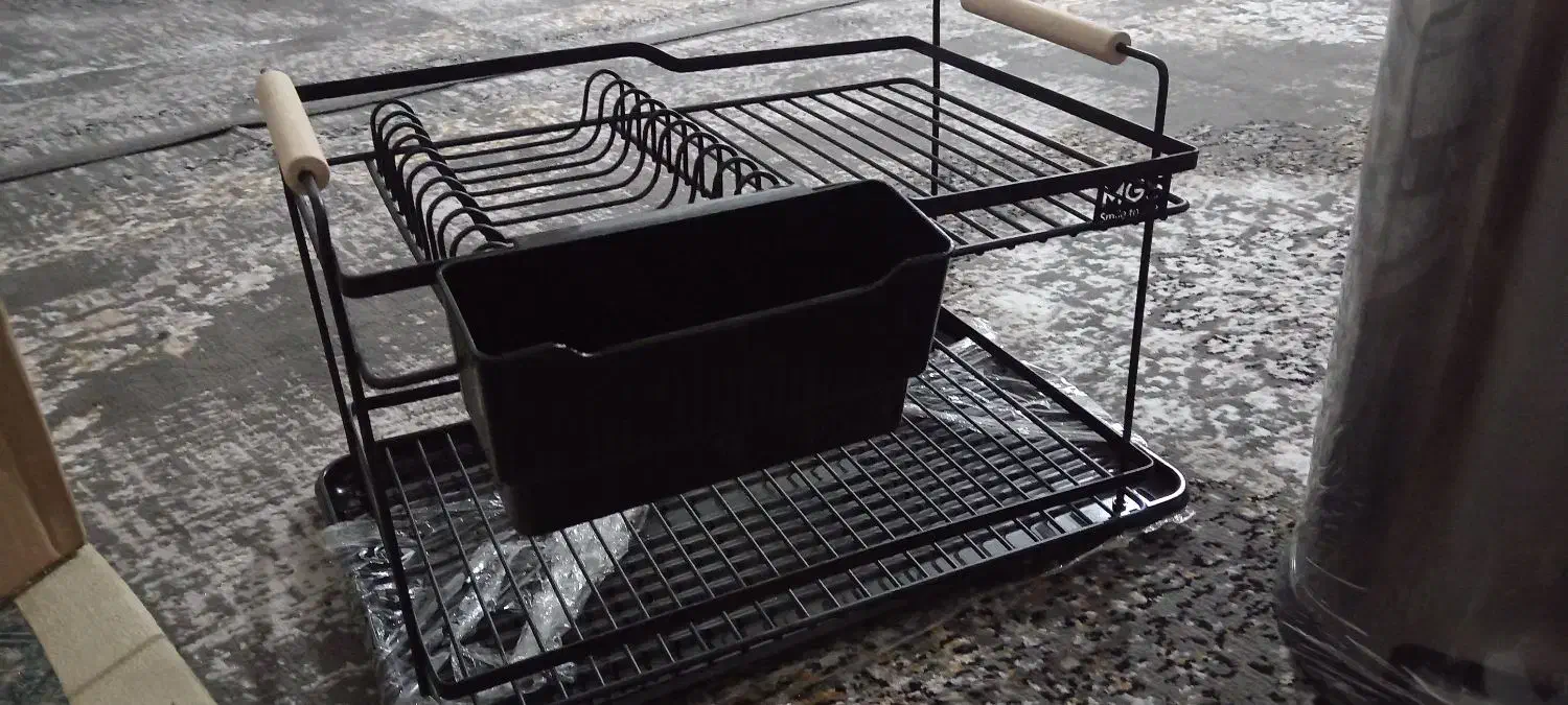 جا ظرفی مشکی|آب‌چکان و نظم‌دهنده ظروف|جاجرود, |دیوار