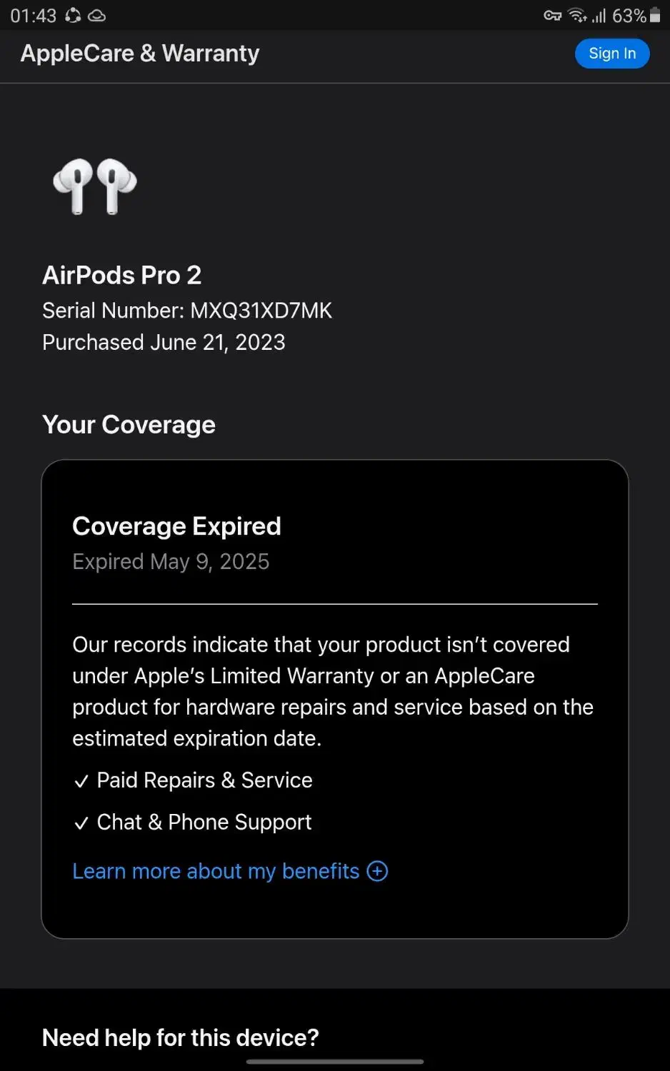 Airpad pro2|لوازم جانبی موبایل و تبلت|سنندج, |دیوار
