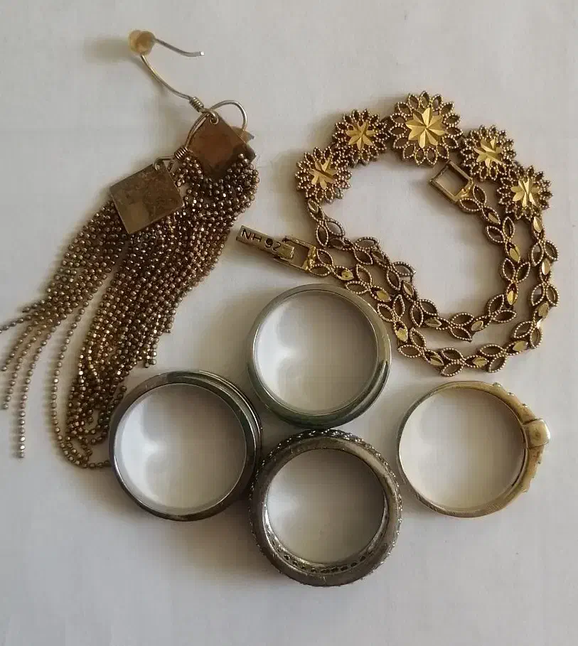 دستبند گوشواره و انگشتر نقره|بدلیجات|شیراز, پارک آزادی|دیوار