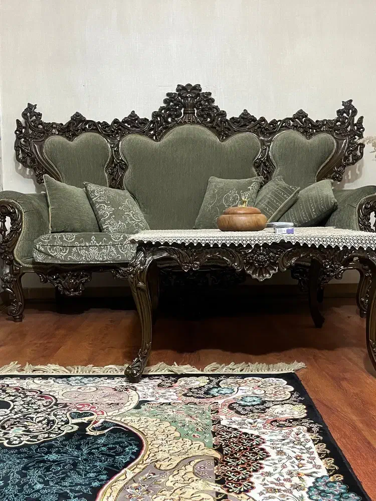 مبلمان هفت نفره|مبلمان خانگی و میز عسلی|شهریار, کهنز|دیوار