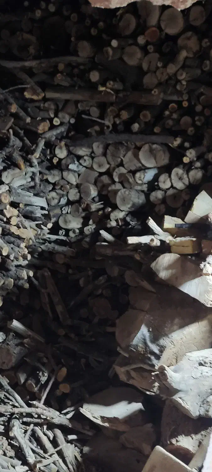 چوب شومینه ای خیلی خشک استثنایی انواع کنده وچوب|عمدهفروشی|تفت, |دیوار