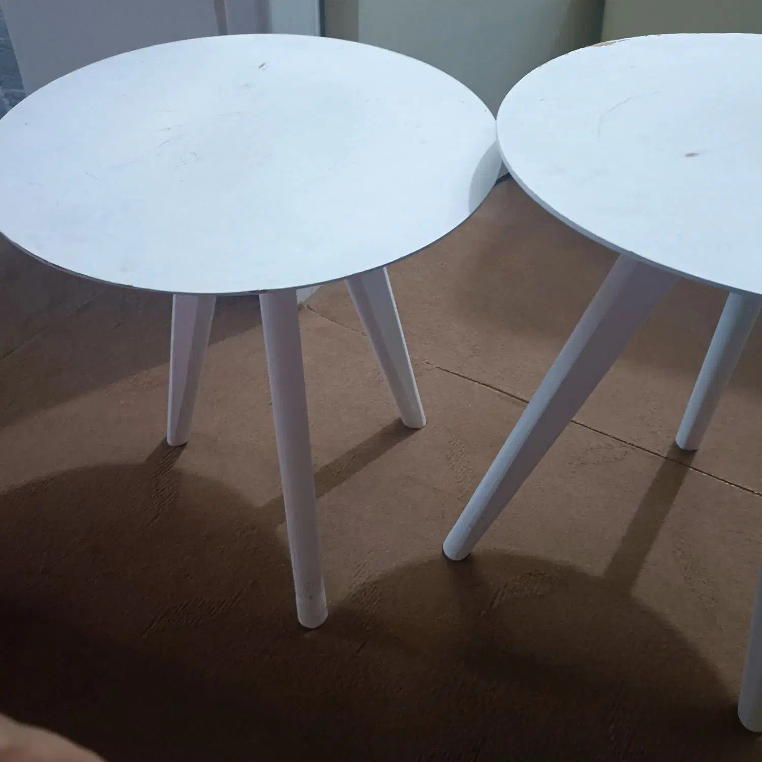 میز عسلی ست سه تایی چوبی|مبلمان خانگی و میز عسلی|جم, |دیوار