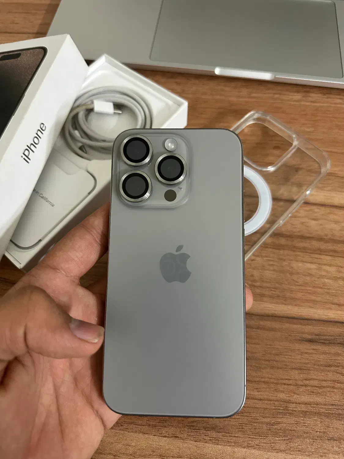 ایفون ۱۵ پرو zaa در حد اکبند باتری ۹۹ بدون نقطه|موبایل|تهران, پردیسان|دیوار