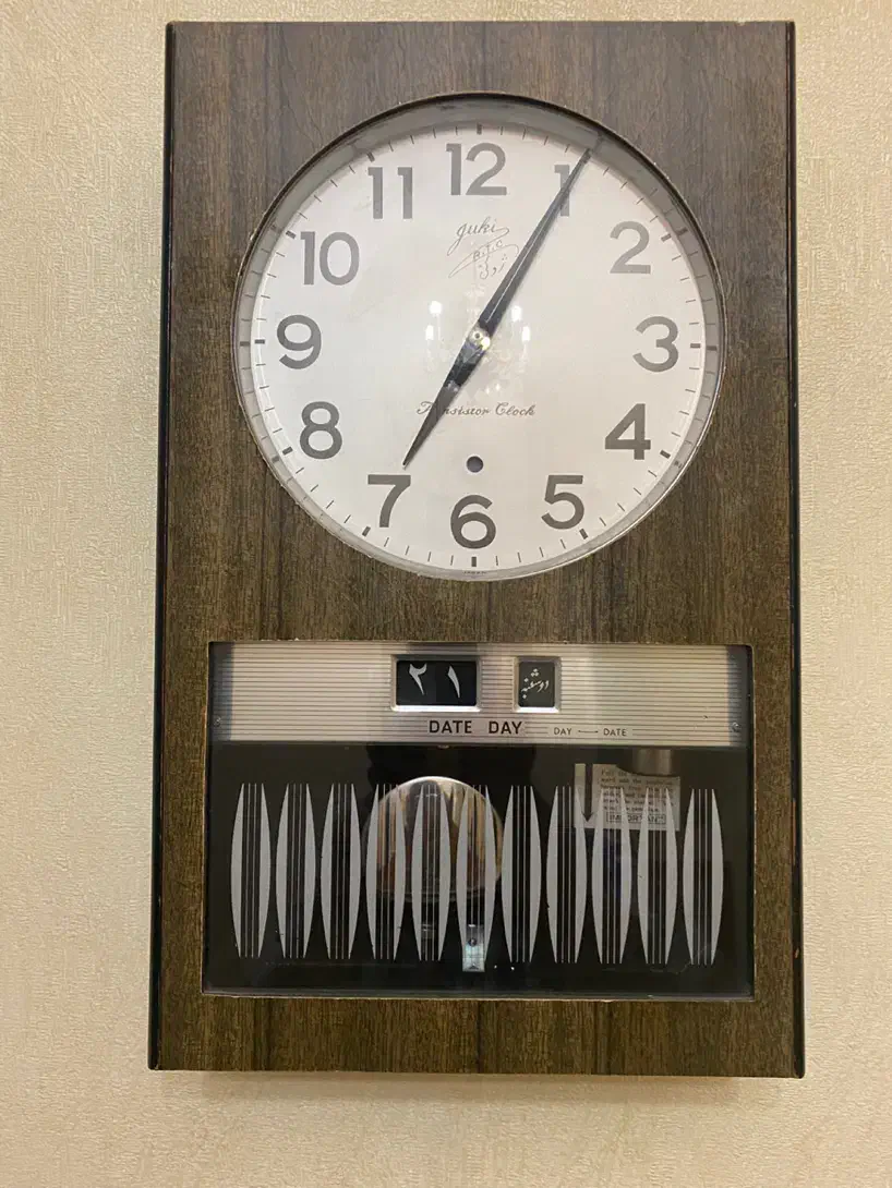 ساعت پاندول دار عتیقه Juki ژاپن استثنایی|ساعت دیواری و تزئینی|تهران, ونک|دیوار