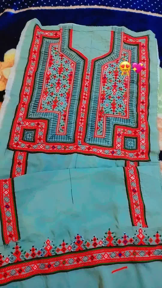 لباس دس دوز(سبزو دوچ)|لباس|خاش, |دیوار