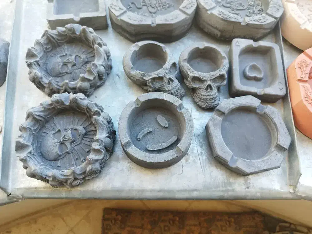 ۱۰۰۰ عدد زیر سیگاری سنگی به همراه ۱۰۰۰ عدد آفر|صنایع دستی و سایر لوازم تزئینی|صدرا-فارس, فاز ۱|دیوار