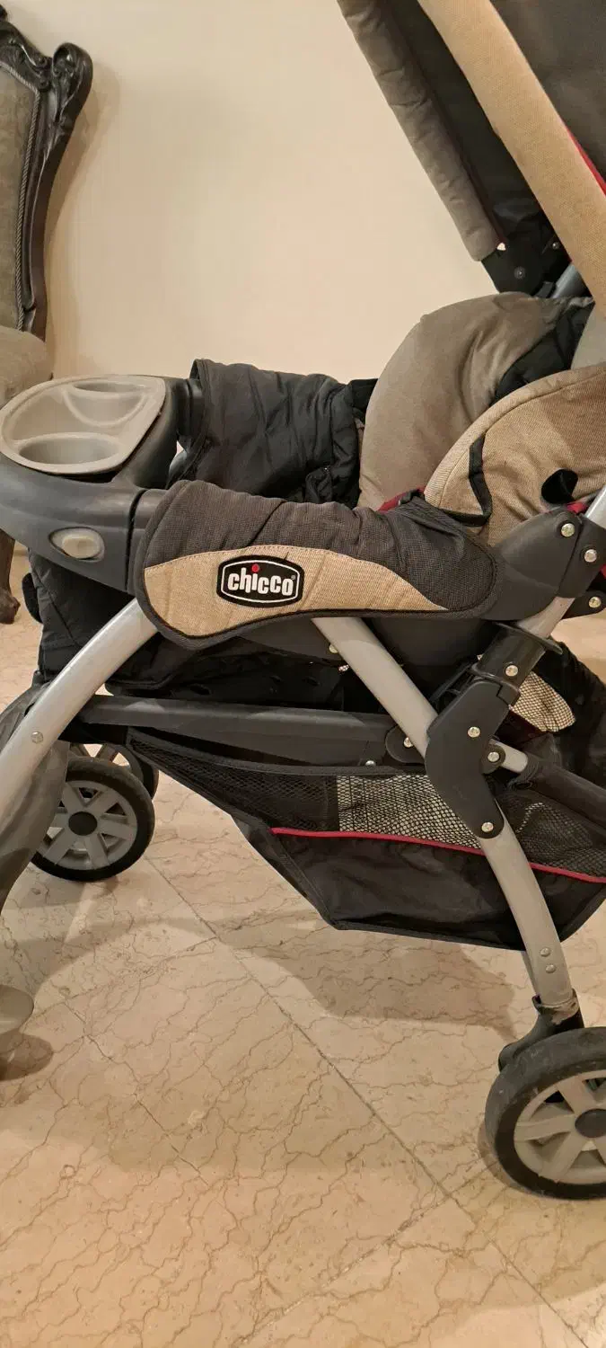 کالسکه بچه مارک چیکو اصل ایتالیا|کالسکه و لوازم جانبی|تهران, سردارجنگل|دیوار