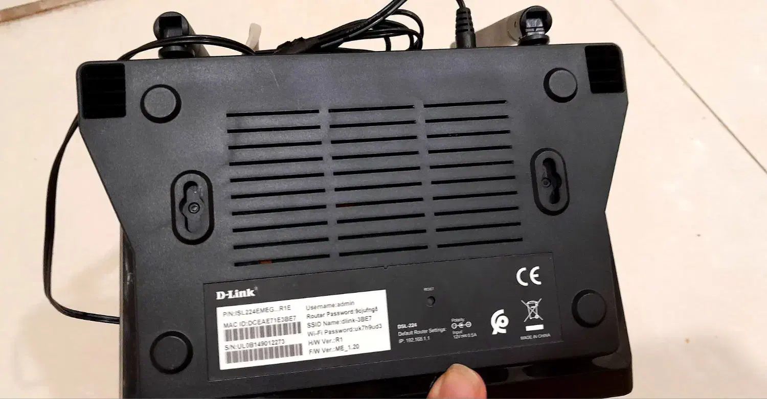 مودم دی لینک نو|مودم و تجهیزات شبکه|سمنان, |دیوار