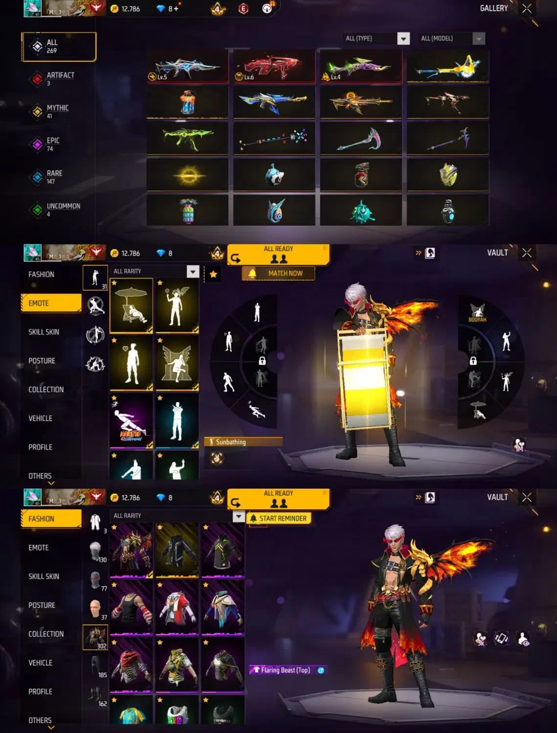 اکانت فری فایر|کنسول، بازی ویدئویی و آنلاین|برازجان, |دیوار