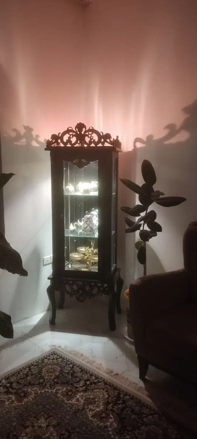 بوفه چوبی|بوفه، ویترین، کنسول|مهاباد (آذربایجان غربی), |دیوار