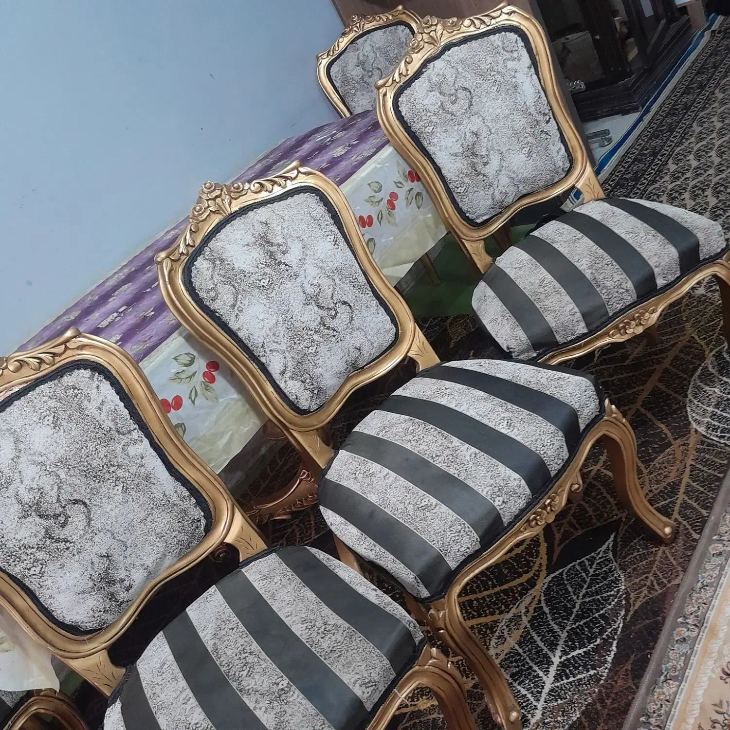 مبل سلطنتی|مبلمان خانگی و میز عسلی|بابل, |دیوار