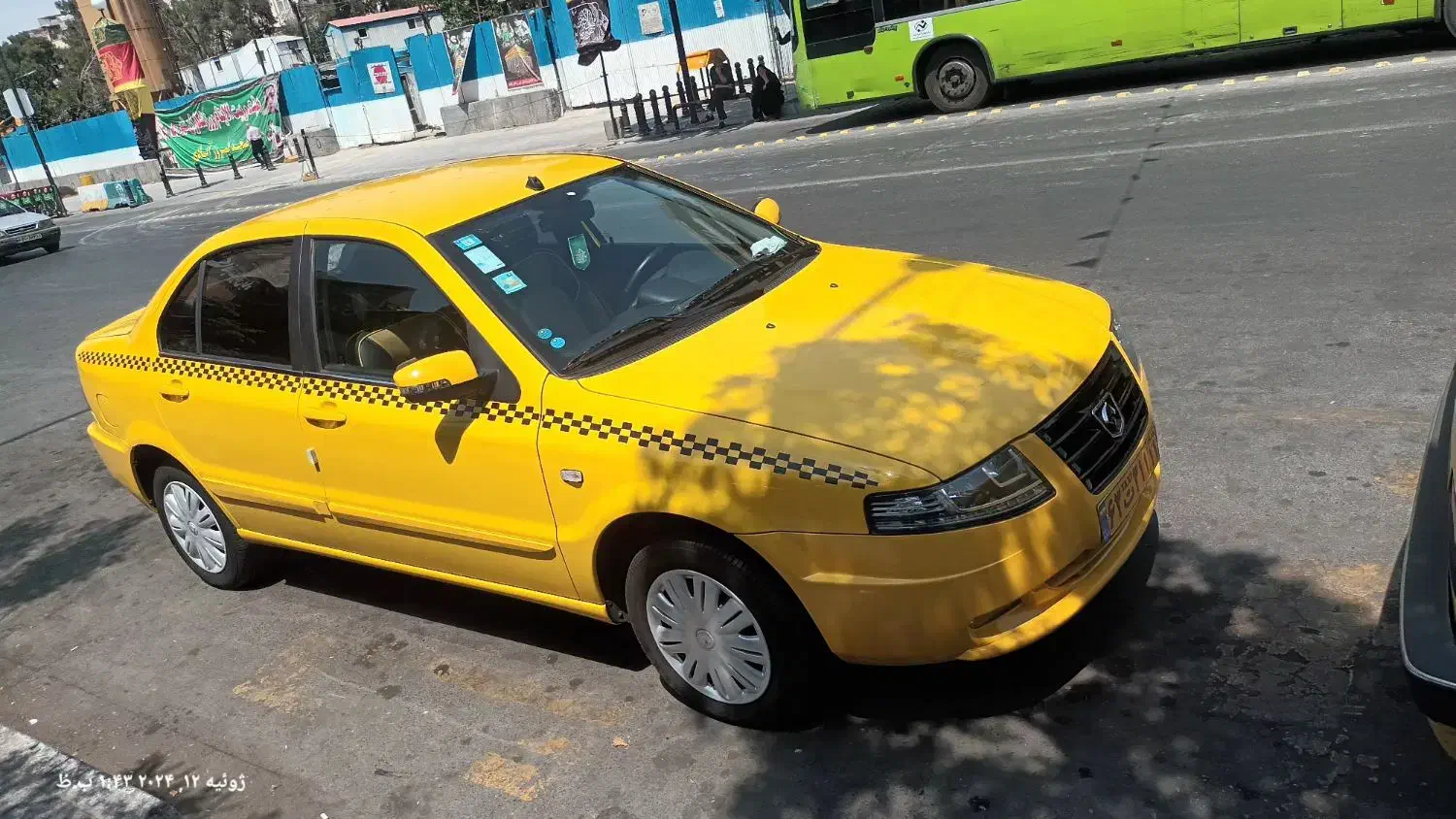 تاکسی سمند سورن پلاس دوگانه شرکتی مدل ۱۴۰۲|خودرو سواری و وانت|ری, شهرری|دیوار