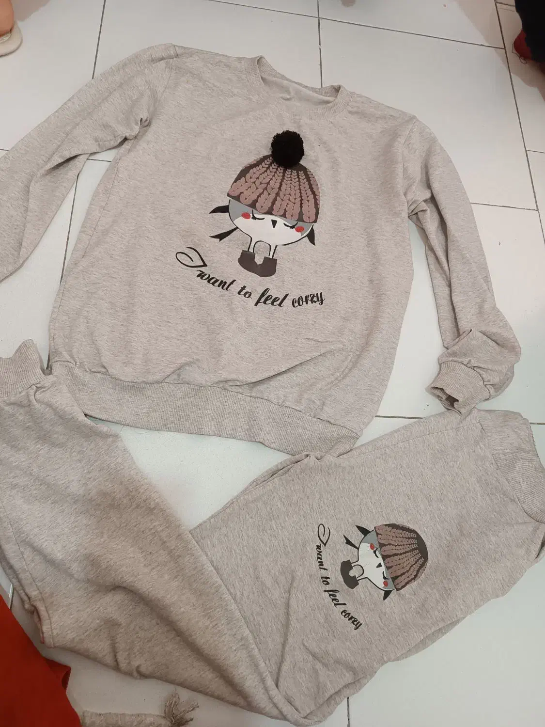 بلوز شلوار ست دخترانه 9سال به بالا|کفش و لباس بچه|پردیس, فاز ۱|دیوار