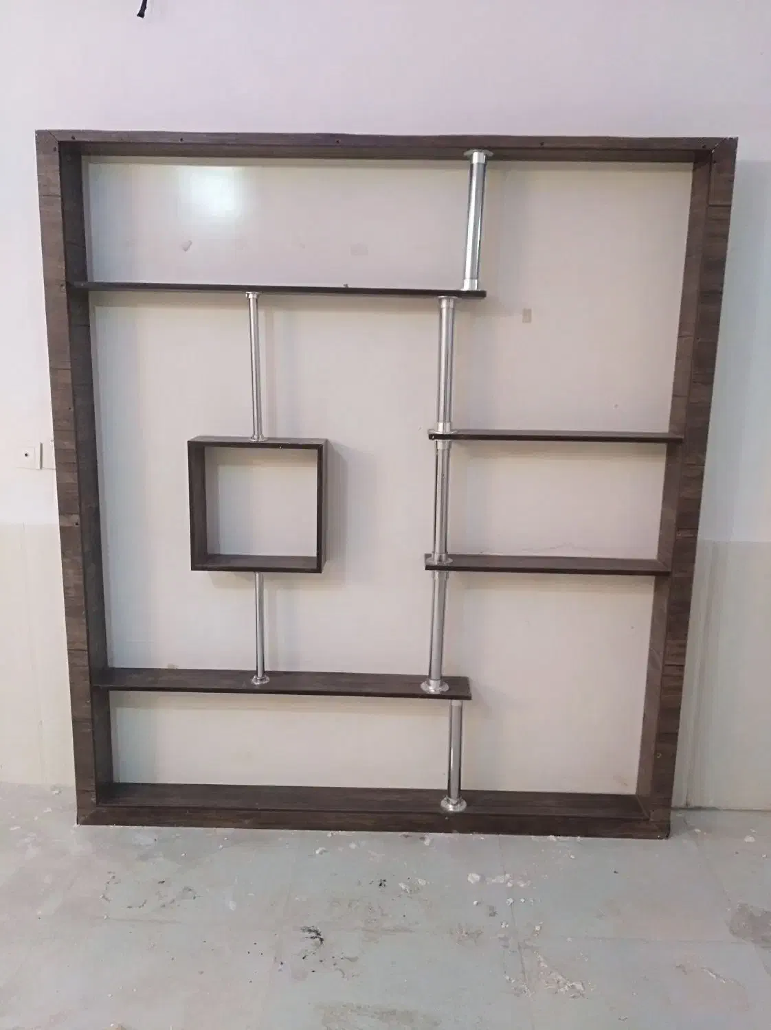 قفسه ام دی اف|کتابخانه، شلف، قفسه‌های دیواری|نیشابور, شهرآرا|دیوار