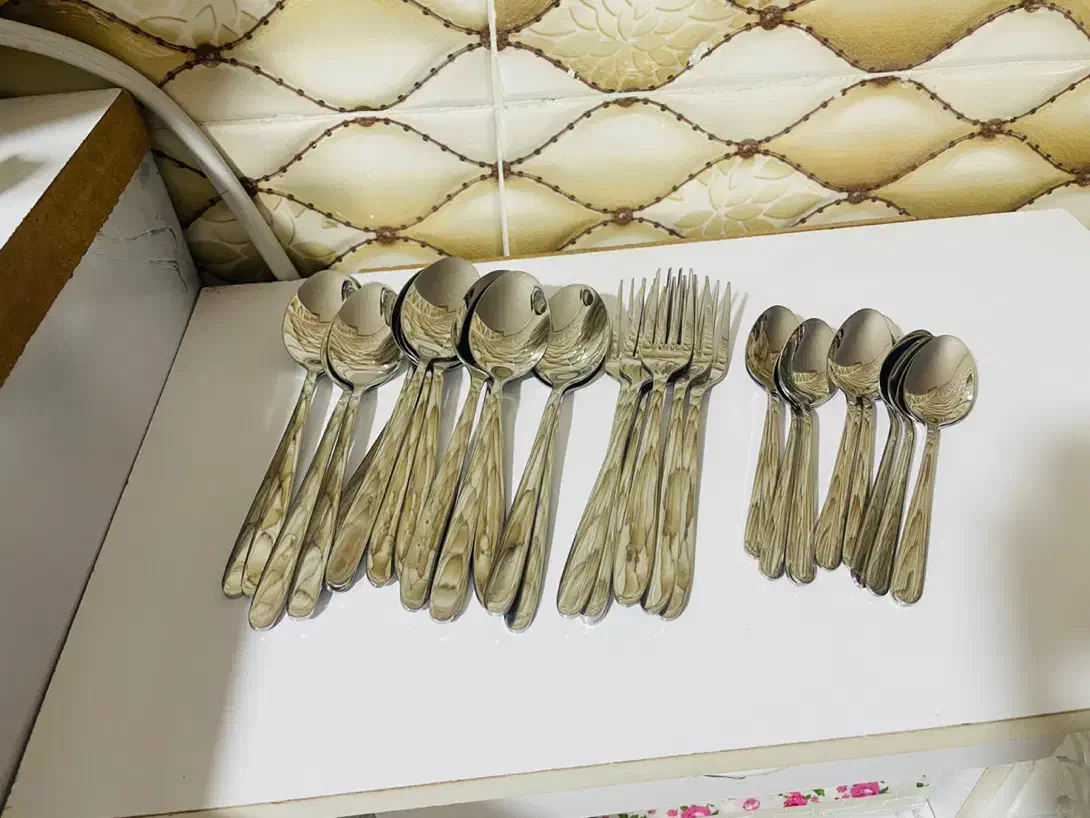 قاشق وچنگال|ظروف سرو و پذیرایی|ثلاث باباجانی, |دیوار