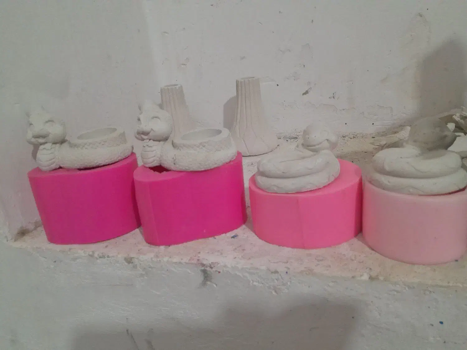 فروش تعدادی قالب سیلیکونی|صنایع دستی و سایر لوازم تزئینی|نطنز, |دیوار