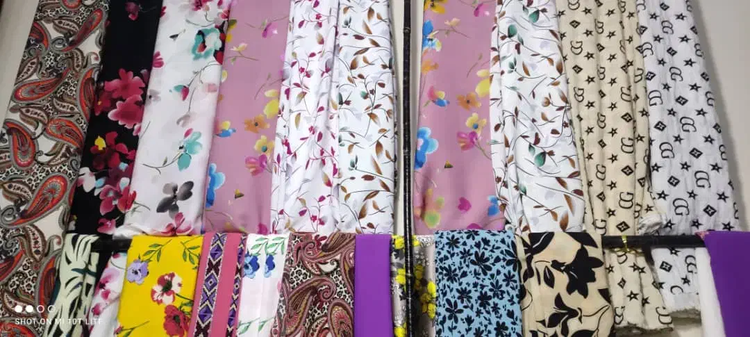 حراج انواع پارچه الیزه کودری وکریشه فقط وفقط ۴۵۰|لباس|شادگان, |دیوار