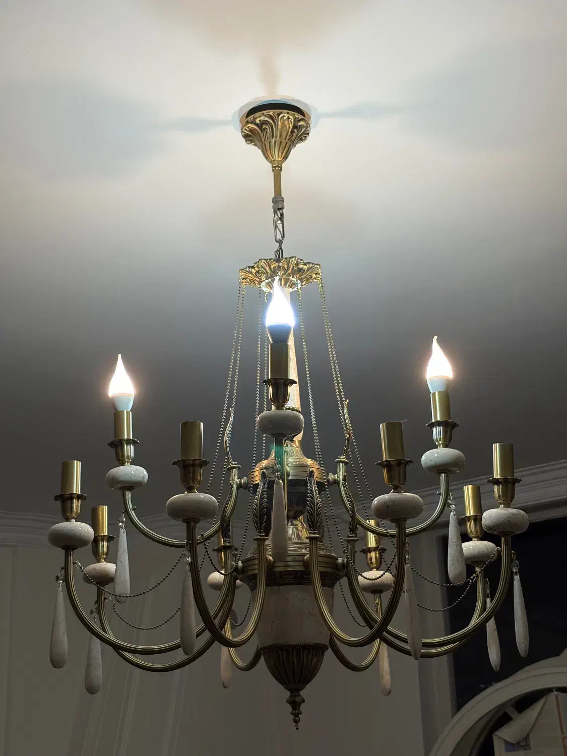 لوستر سنگی|لوستر و چراغ آویز|کرمانشاه, |دیوار