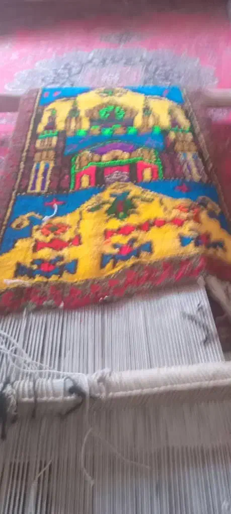 قالیچه|فرش|مسجد سلیمان, |دیوار