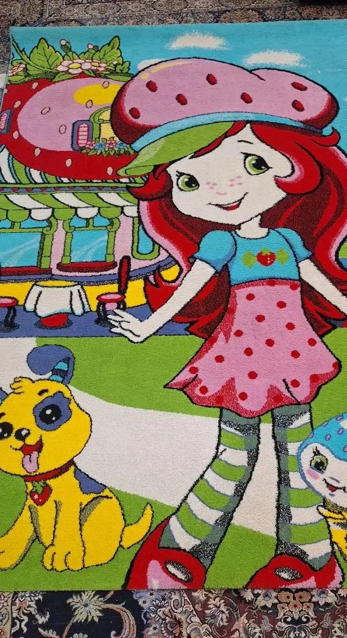 فرش کودک دخترانه|فرش|بروجرد, |دیوار