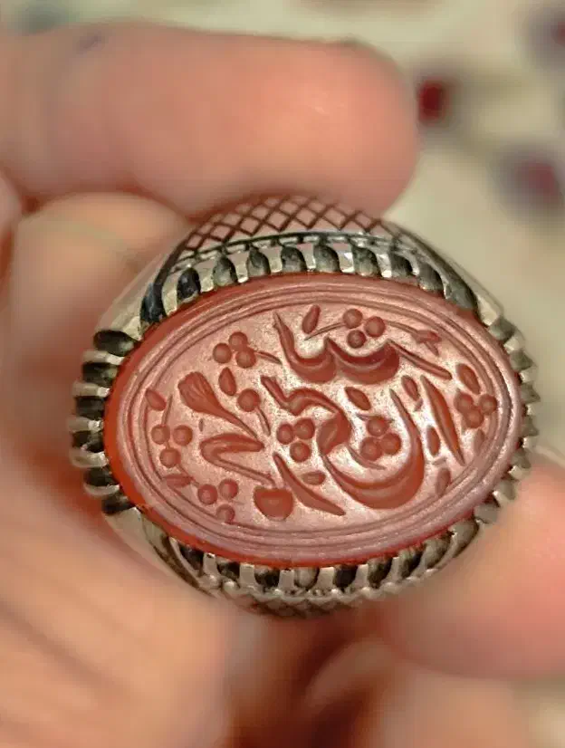 3 عدد انگشتر عقیق خطی|کلکسیون اشیاء عتیقه|تهران, مجیدآباد|دیوار