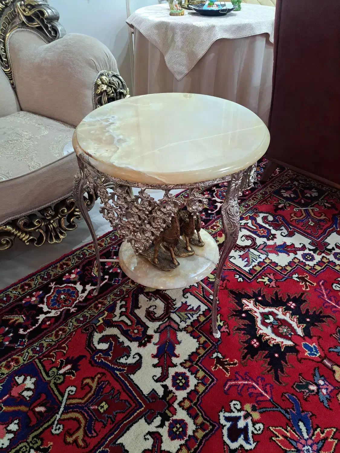 میز برنز ب فروش میرسد|میز تلفن|تبریز, |دیوار